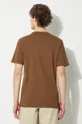 Хлопковая футболка Carhartt WIP S/S Pocket T-Shirt коричневый