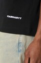 Carhartt WIP tricou din bumbac S/S Link Script T-Shirt negru I031373.0D2XX