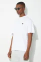 λευκό Βαμβακερό μπλουζάκι Carhartt WIP S/S Madison