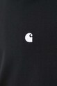 Ρούχα Βαμβακερό μπλουζάκι Carhartt WIP S/S Madison I033000.0D2XX μαύρο