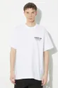 Carhartt WIP cotton t-shirt S/S Less Troubles T-Shirt white