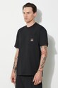 Carhartt WIP cotton t-shirt S/S Field Pocket T-Shirt black I033265.89XX