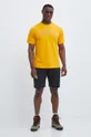 Marmot t-shirt sportowy Windridge Graphic żółty