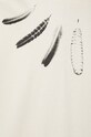 Βαμβακερό μπλουζάκι Marcelo Burlon Collar Feathers Over CMAA054S24JER0060C10