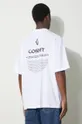 білий Бавовняна футболка Marcelo Burlon County Manifesto