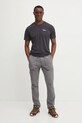 Jack Wolfskin t-shirt sportowy Vonnan 1809951 szary SS25