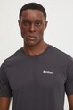 Jack Wolfskin t-shirt sportowy Vonnan szary 1809951