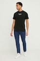 Tommy Jeans t-shirt bawełniany DM0DM18569 czarny SS24