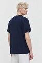 Oblečení Bavlněné tričko Tommy Jeans DM0DM18572 námořnická modř