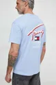 blu Tommy Jeans t-shirt in cotone Uomo