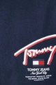 granatowy Tommy Jeans t-shirt bawełniany