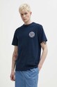 Tommy Jeans tricou din bumbac bleumarin DM0DM18578