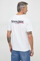 Odzież Tommy Jeans t-shirt bawełniany DM0DM18590 biały