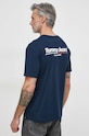 Хлопковая футболка Tommy Jeans DM0DM18590 тёмно-синий SS24