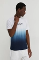 granatowy Hollister Co. t-shirt bawełniany