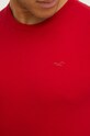 Hollister Co. t-shirt bawełniany KI324.4043.500 czerwony