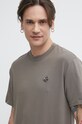 Hollister Co. t-shirt brązowy KI324.4061.421
