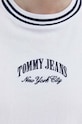 Tommy Jeans t-shirt bawełniany DM0DM18656 biały