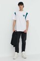 Хлопковая футболка Tommy Jeans DM0DM18661 белый SS24