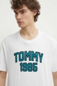 fehér Tommy Jeans pamut póló