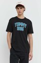 Tommy Jeans tricou din bumbac negru DM0DM18559