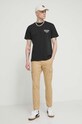 Бавовняна футболка Tommy Jeans DM0DM18591 чорний SS24