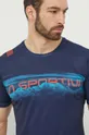 mornarsko modra Športna kratka majica LA Sportiva Horizon