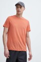 Icebreaker t-shirt sportowy Merino 150 Tech Lite III czerwony IB0A56WLX021