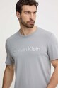 Tričko Calvin Klein Underwear potisk šedá 000NM2264E
