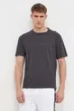 сірий Бавовняна футболка лаунж Calvin Klein Underwear