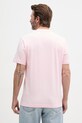 Odzież Lacoste T-shirt basic męski bawełniany TH7318 różowy