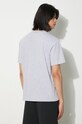 Ρούχα Βαμβακερό μπλουζάκι Lacoste TH7318 γκρί