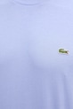 Бавовняна футболка Lacoste TH7318 фіолетовий