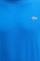 Бавовняна футболка Lacoste блакитний TH7318