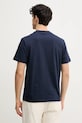 Oblečení Bavlněné tričko Lacoste TH7318 námořnická modř