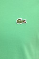 Bavlněné tričko Lacoste TH7318 zelená