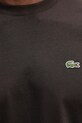 Хлопковая футболка Lacoste TH7318 коричневый
