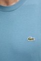 Lacoste tricou din bumbac TH7318 albastru