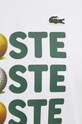 Bavlnené tričko Lacoste TH7370 biela