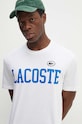 Bavlnené tričko Lacoste TH7411 biela