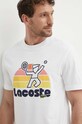 Lacoste t-shirt bawełniany biały TH8567