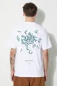 bela Bombažna kratka majica Filling Pieces T-shirt Alphabet