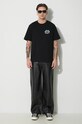 Oblečení Bavlněné tričko Filling Pieces T-shirt Gowtu 74433921861 černá
