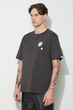 Ρούχα Βαμβακερό μπλουζάκι Filling Pieces T-shirt Petanque 74434031268 γκρί