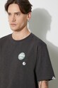 Filling Pieces tricou din bumbac T-shirt Petanque 74434031268 gri