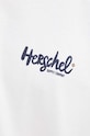Bavlnené tričko Herschel 50319.06295 biela