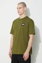 zielony The North Face t-shirt bawełniany M Nse Patch S/S Tee