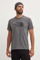 The North Face t-shirt M S/S Easy Tee szary NF0A87N5DYY1