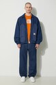 Памучна тениска The North Face M S/S Easy Tee NF0A87N5PCO1 оранжев SS24