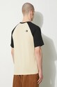 Îmbrăcăminte The North Face tricou din bumbac M S/S Raglan Easy Tee NF0A87N73X41 bej